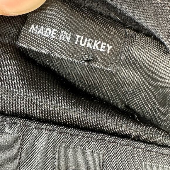 Adidas Yohji Yamamoto Bomber Jacket Womens Medium Black Wool Blend 2 Way Zipper - Picture 9 of 11